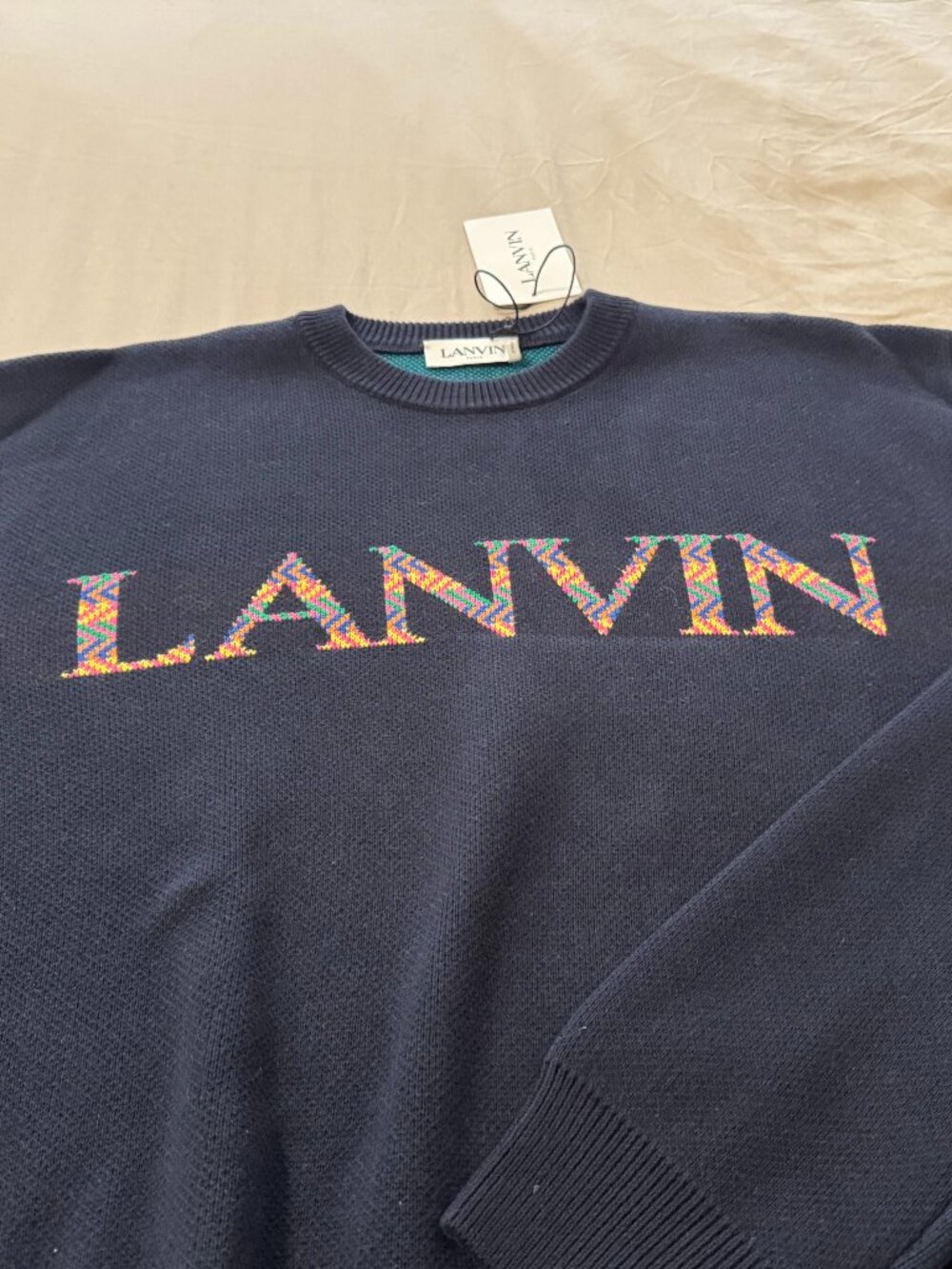 LANVIN Mens Sweater Size XL